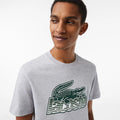 Lacoste Men's Regular Fit Croc Logo Short Sleeve T-Shirt by I-Max Fashions