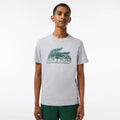 Lacoste Men's Regular Fit Croc Logo Short Sleeve T-Shirt by I-Max Fashions