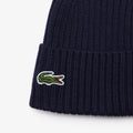 Lacoste Men's Ribbed Wool Beanie by I-Max Fashions