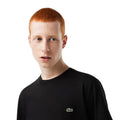 Lacoste mens Short Sleeve Crew Neck Pima Cotton Jersey T-shirt by I-Max Fashions