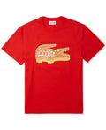 Lacoste Men's Short Sleeve Crewneck Logo Graphic T-Shirt by I-Max Fashions