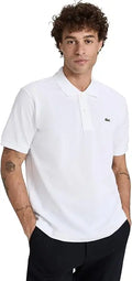 Lacoste Men's Short Sleeve Pima Jersey Interlock Regular Fit Polo Shirt by I-Max Fashions