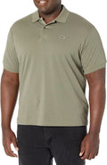 Lacoste Mens Short Sleeve Pima Jersey Interlock Regular Fit Polo by I-Max Fashions