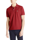 Lacoste Men's Short Sleeve Pique L.12.12 Original Fit Polo Shirt by I-Max Fashions