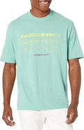 Lacoste Men's Short Sleeve Relaxed Fit Pique Graphic T-Shirt by I-Max Fashions