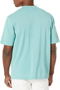 Lacoste Men's Short Sleeve Relaxed Fit Pique Graphic T-Shirt by I-Max Fashions