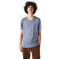 Lacoste Men's Short Sleeve V-Neck Pima Cotton Jersey T-Shirt by I-Max Fashions