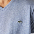 Lacoste Men's Short Sleeve V-Neck Pima Cotton Jersey T-Shirt by I-Max Fashions