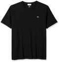 Lacoste Men's Short Sleeve V-Neck Pima Jersey T-Shirt by I-Max Fashions
