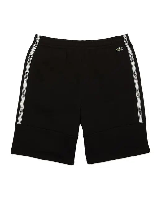 Lacoste Men's Signature Logo Tape Cotton Fleece Shorts by I-Max Fashions