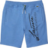 Lacoste Men's Signature Print Cotton Fleece Shorts