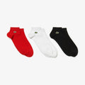 Lacoste Men's SPORT 3-Pack Low Cut Socks by I-Max Fashions