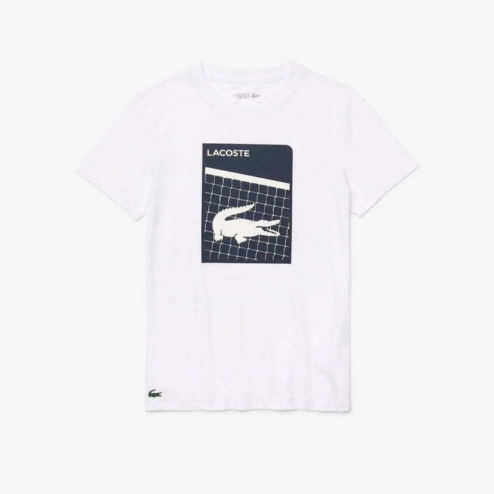 Lacoste Men's SPORT 3D Print Breathable T-shirt by I-Max Fashions