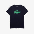 Lacoste Men's SPORT 3D Print Crocodile Breathable Jersey T-shirt by I-Max Fashions