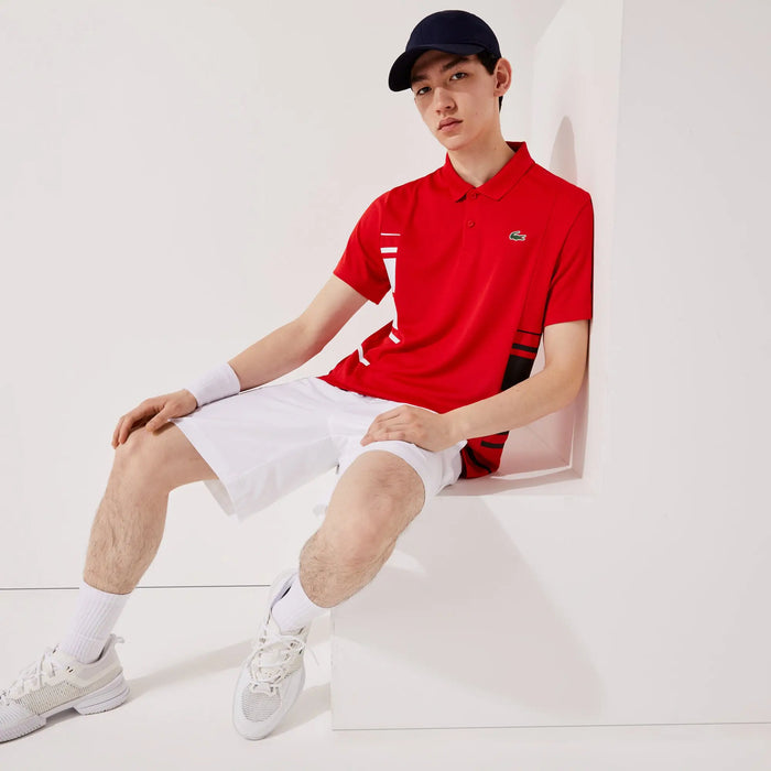 Lacoste Men's SPORT Color-block Piqué And Mesh Polo by I-Max Fashions