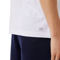 Lacoste Men's SPORT Patchwork Crocodile Print Cotton T-shirt by I-Max Fashions