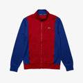 Lacoste Men's SPORT Resistant Bicolor Pique Zip Sweatshirt by I-Max Fashions