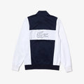 Lacoste Men's SPORT Resistant Bicolor Pique Zip Sweatshirt by I-Max Fashions