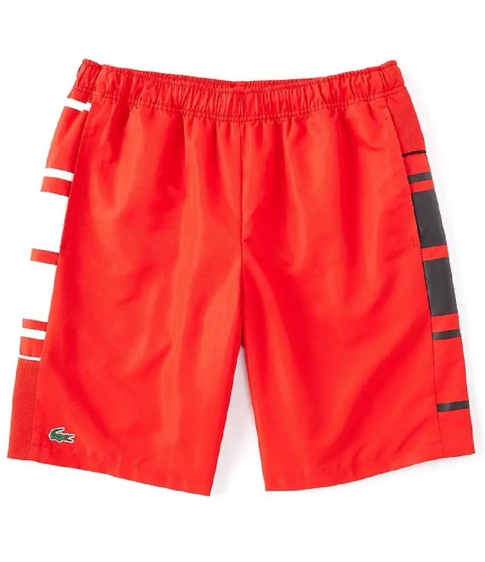 Lacoste Men's SPORT Striped Shorts by I-Max Fashions