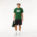 Lacoste Men's Sport Ultra-Dry Croc Print T-Shirt by I-Max Fashions