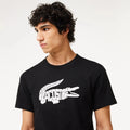 Lacoste Men's Sport Ultra-Dry Croc Print T-Shirt by I-Max Fashions