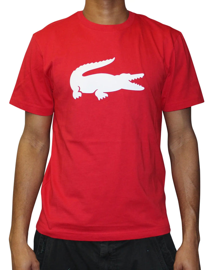 Lacoste Men's Tonal Crocodile Graphic-Print T-Shirt by I-Max Fashions