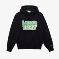 Lacoste Men's Vintage Printed Hooded Fleece Sweatshirt by I-Max Fashions