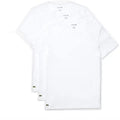 Lacoste Underwear Men's Essentials 3-Pack 100% Cotton Regular Fit Crew Neck T-Shirts by I-Max Fashions