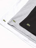 Lacoste Underwear Men's Essentials 3-Pack 100% Cotton Regular Fit V-Neck T-Shirts by I-Max Fashions