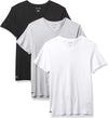 Lacoste Underwear Men's Essentials 3-Pack 100% Cotton Regular Fit V-Neck T-Shirts