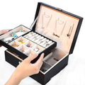 Lady PU Leather Jewelry Box by DailySale