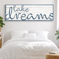 Lake Dreams Sign II by Tailored Canvases