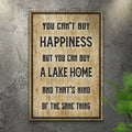 Lake Home Sign by Tailored Canvases