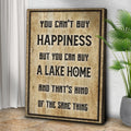 Lake Home Sign by Tailored Canvases