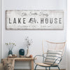 Lake House Cabin Sign