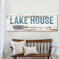 Lake House Coastal Sign II by Tailored Canvases