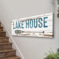 Lake House Coastal Sign II by Tailored Canvases