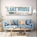 Lake House Coastal Sign II by Tailored Canvases