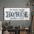 Lake House Sign VII by Tailored Canvases