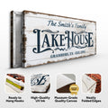 Lake House Sign VII by Tailored Canvases