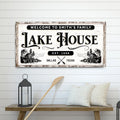 Lake House Sign VIII by Tailored Canvases