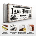 Lake House Sign VIII by Tailored Canvases