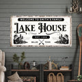 Lake House Sign VIII by Tailored Canvases