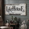 Lake House Sign XI