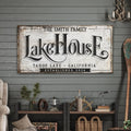 Lake House Sign XI by Tailored Canvases
