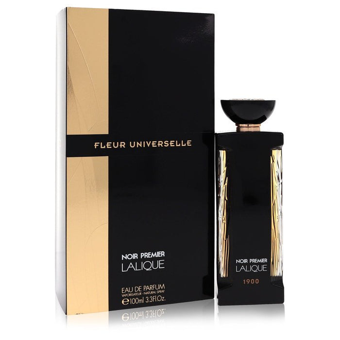 Lalique Fleur Universelle Noir Premier by Lalique Eau De Parfum Spray (Unisex) 3.3 oz for Women by Avera Group