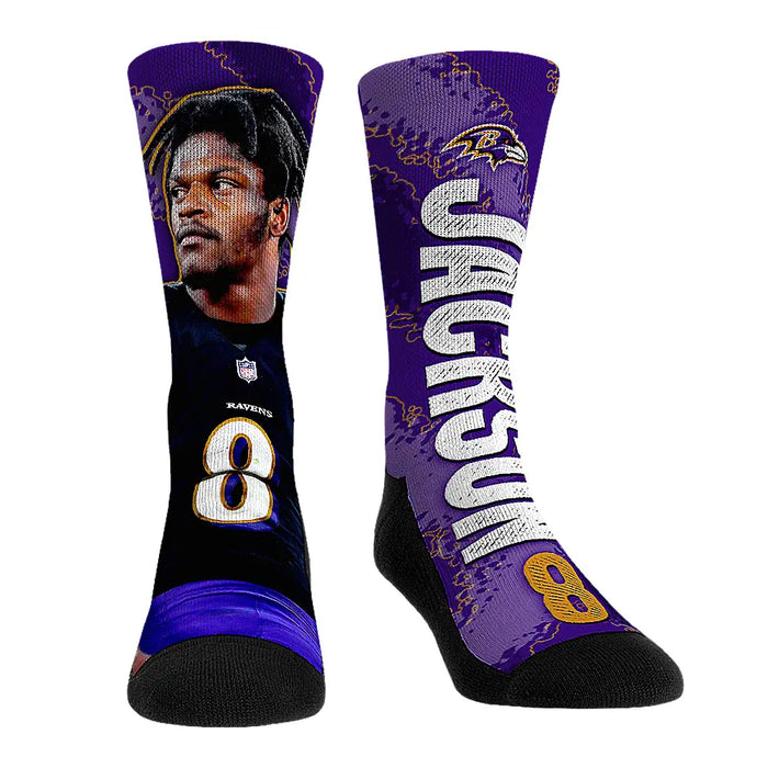 Lamar Jackson - Baltimore Ravens - Big Player by Rock 'Em Socks