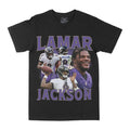 Lamar Jackson Graphic Tee by Obsessed with graphic tees