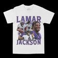 Lamar Jackson Graphic Tee by Obsessed with graphic tees
