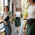 Premium New Zealand Lambskin Waist Bag for Women by MiamiLeathers.com